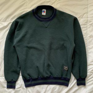 Vintage Green Russell Crewneck